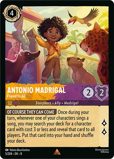 Antonio Madrigal - Friend to All (57/204) [Reign of Jafar] | Game Master's Emporium (The New GME)