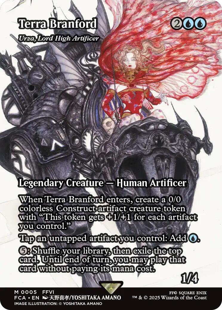 Terra Branford - Urza, Lord High Artificer (Showcase) [FINAL FANTASY : Through the Ages] | Game Master's Emporium (The New GME)