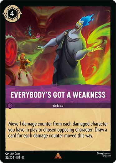 Everybody's Got A Weakness (82/204) [Reign of Jafar] | Game Master's Emporium (The New GME)