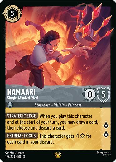 Namaari - Single-Minded Rival (198/204) [Reign of Jafar] | Game Master's Emporium (The New GME)