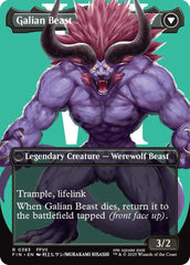 Vincent Valentine // Galian Beast (Borderless) [FINAL FANTASY] | Game Master's Emporium (The New GME)
