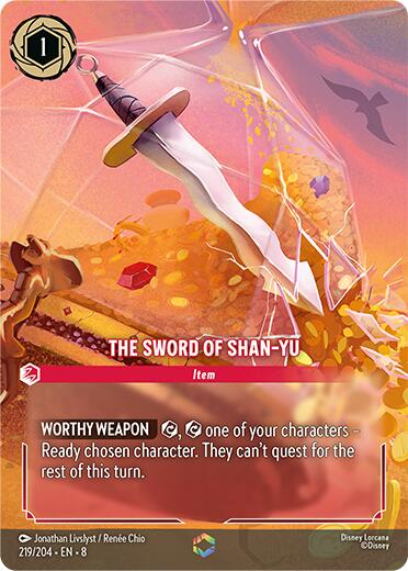 The Sword of Shan Yu (Enchanted) (219/204) [Reign of Jafar] | Game Master's Emporium (The New GME)