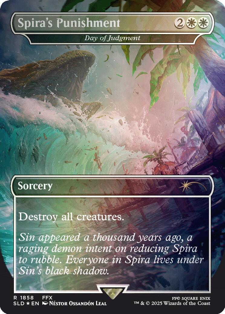 Spira's Punishment - Day of Judgment (Rainbow Foil) [Secret Lair Drop Series] | Game Master's Emporium (The New GME)