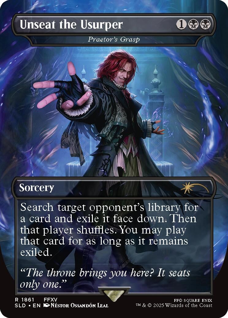 Unseat the Usurper - Praetor's Grasp [Secret Lair Drop Series] | Game Master's Emporium (The New GME)