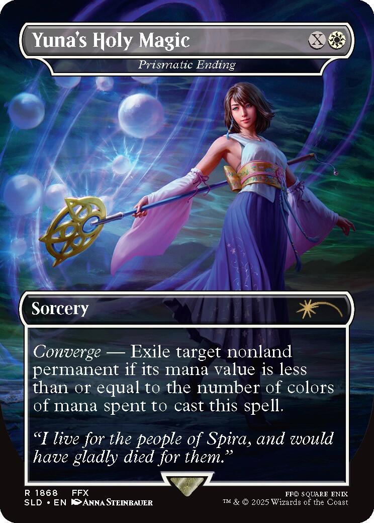 Yuna's Holy Magic - Prismatic Ending [Secret Lair Drop Series] | Game Master's Emporium (The New GME)