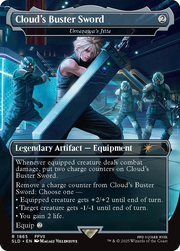 Cloud's Buster Sword - Umezawa's Jitte [Secret Lair Drop Series] | Game Master's Emporium (The New GME)