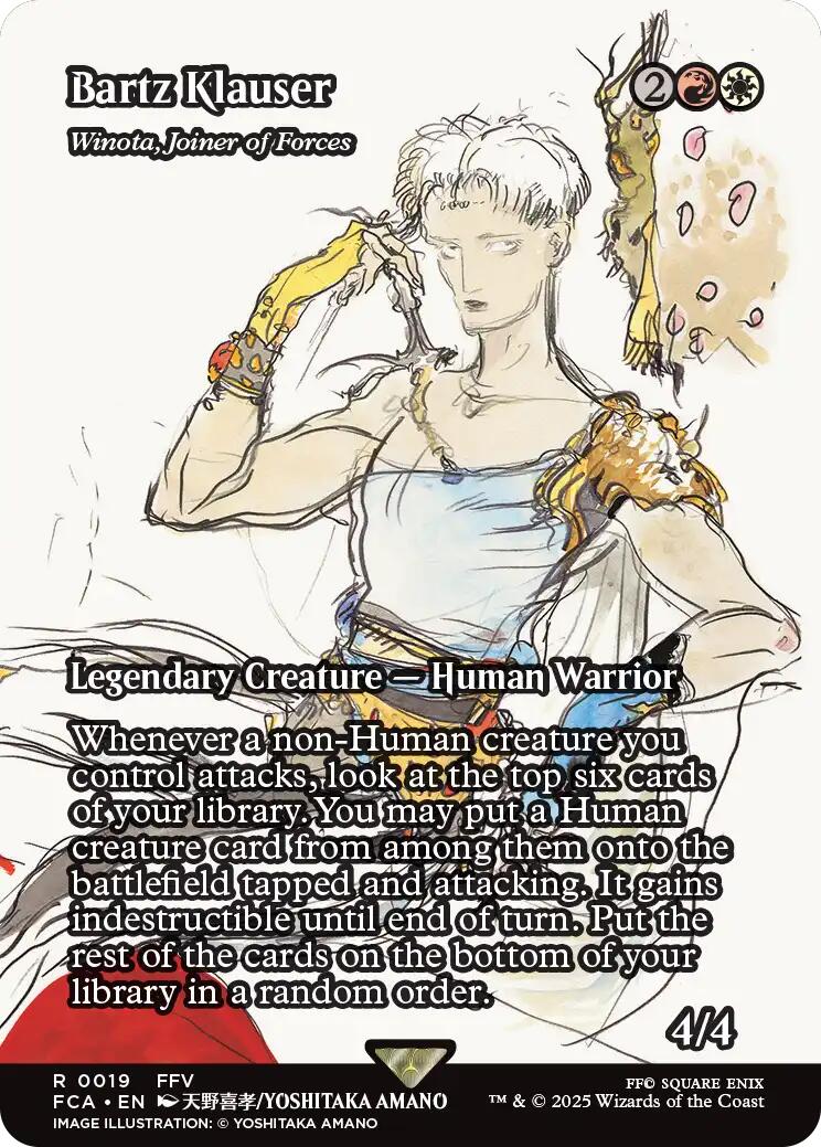 Bartz Klauser - Winota, Joiner of Forces (Showcase) [FINAL FANTASY : Through the Ages] | Game Master's Emporium (The New GME)