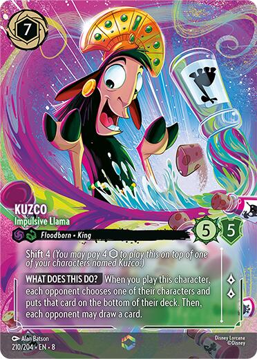 Kuzco - Impulsive Llama (Enchanted) (210/204) [Reign of Jafar] | Game Master's Emporium (The New GME)