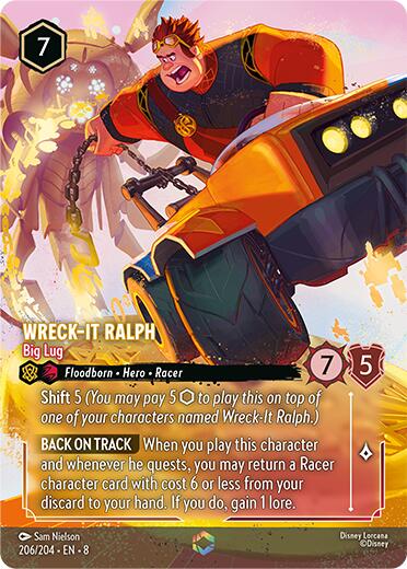 Wreck-It Ralph - Big Lug (Enchanted) (206/204) [Reign of Jafar] | Game Master's Emporium (The New GME)
