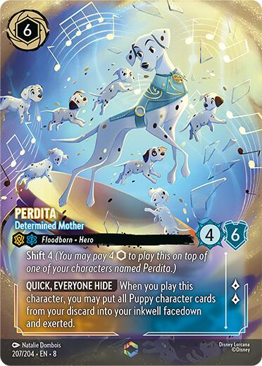Perdita - Determined Mother (Enchanted) (207/204) [Reign of Jafar] | Game Master's Emporium (The New GME)