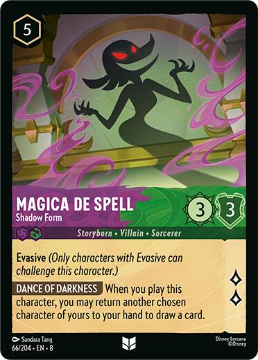 Magica De Spell - Shadow Form (66/204) [Reign of Jafar] | Game Master's Emporium (The New GME)