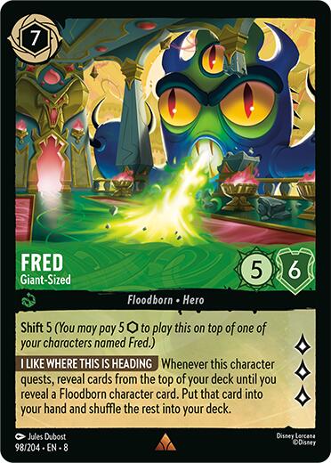 Fred - Giant-Sized (98/204) [Reign of Jafar] | Game Master's Emporium (The New GME)