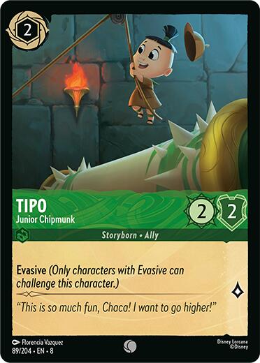 Tipo - Junior Chipmunk (89/204) [Reign of Jafar] | Game Master's Emporium (The New GME)