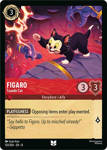 Figaro - Tuxedo Cat (133/204) [Reign of Jafar] | Game Master's Emporium (The New GME)