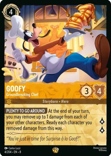 Goofy - Groundbreaking Chef (4/204) [Reign of Jafar] | Game Master's Emporium (The New GME)