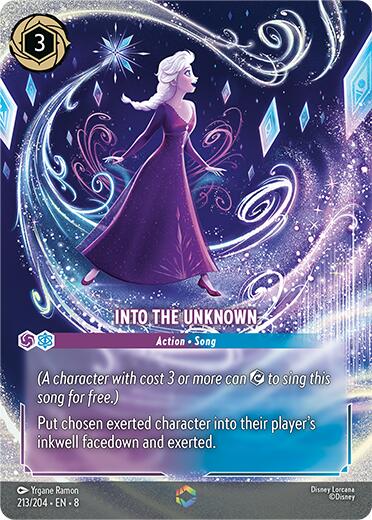 Into the Unknown - Enchanted (213/204) [Reign of Jafar] | Game Master's Emporium (The New GME)