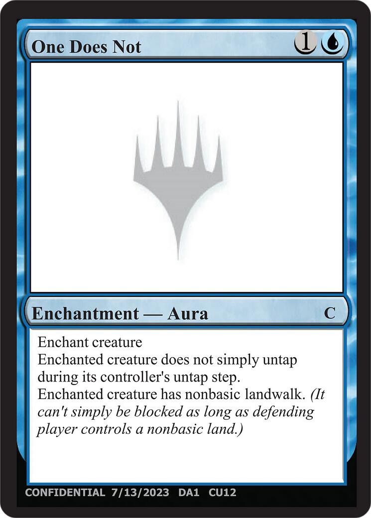 One Does Not [Unknown Event] | Game Master's Emporium (The New GME)