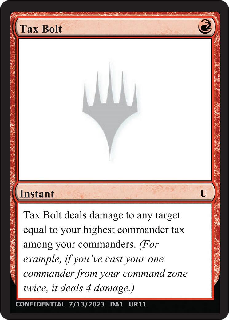 Tax Bolt [Mystery Booster] | Game Master's Emporium (The New GME)