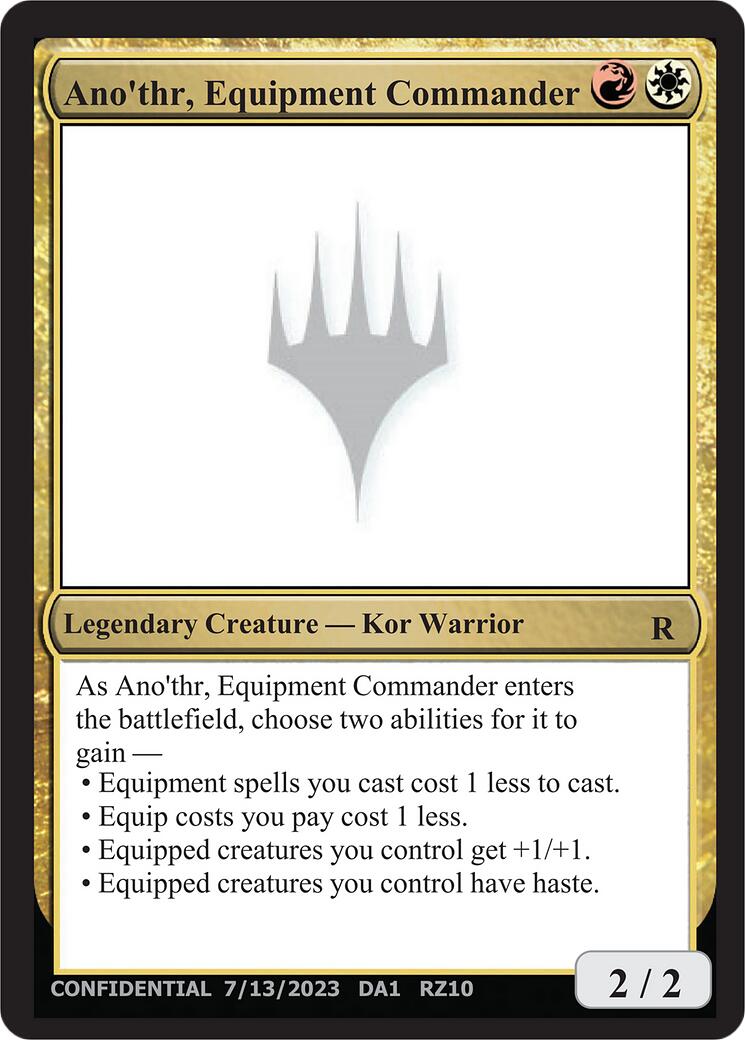 Ano'thr, Equipment Commander [Mystery Booster] | Game Master's Emporium (The New GME)