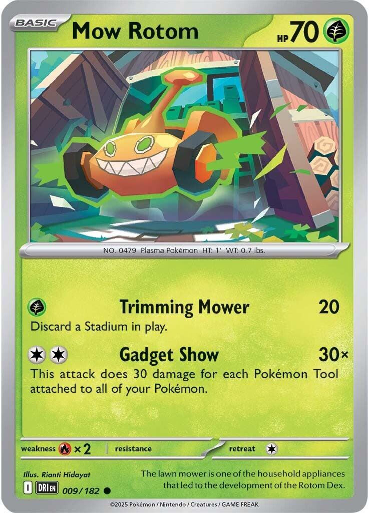 Mow Rotom (009/182) [Scarlet & Violet: Destined Rivals] | Game Master's Emporium (The New GME)