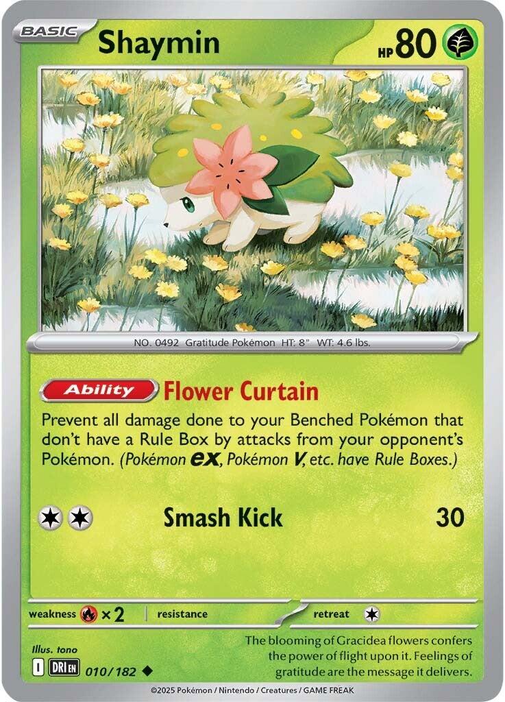Shaymin (010/182) [Scarlet & Violet: Destined Rivals] | Game Master's Emporium (The New GME)