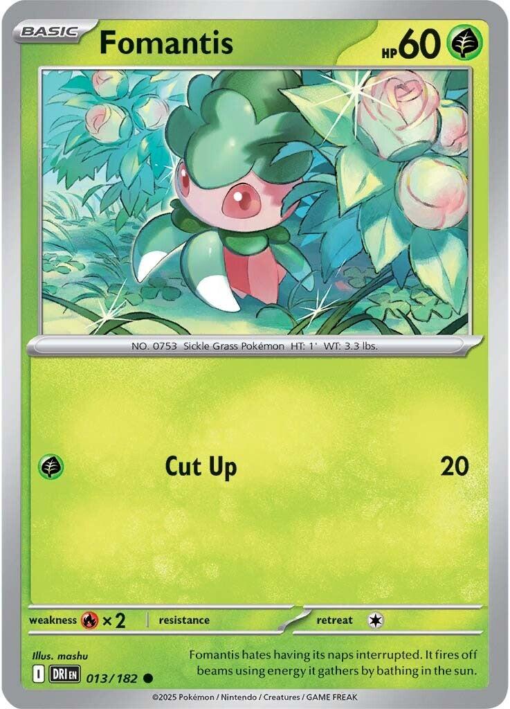 Fomantis (013/182) [Scarlet & Violet: Destined Rivals] | Game Master's Emporium (The New GME)