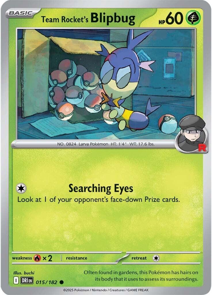 Team Rocket's Blipbug (015/182) [Scarlet & Violet: Destined Rivals] | Game Master's Emporium (The New GME)