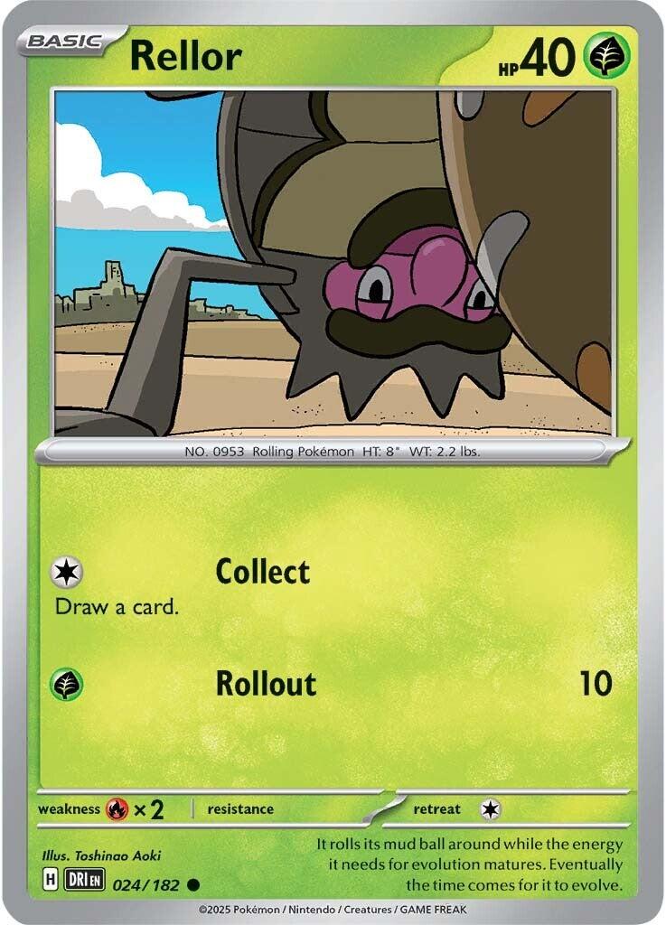 Rellor (024/182) [Scarlet & Violet: Destined Rivals] | Game Master's Emporium (The New GME)