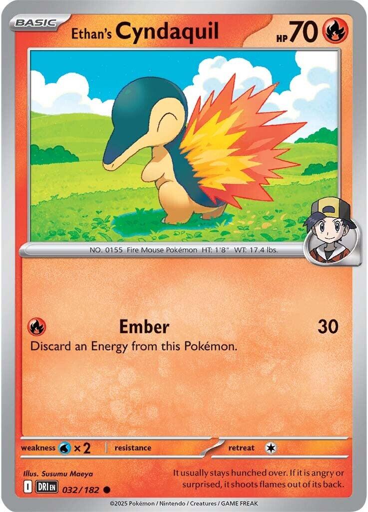 Ethan's Cyndaquil (032/182) [Scarlet & Violet: Destined Rivals] | Game Master's Emporium (The New GME)