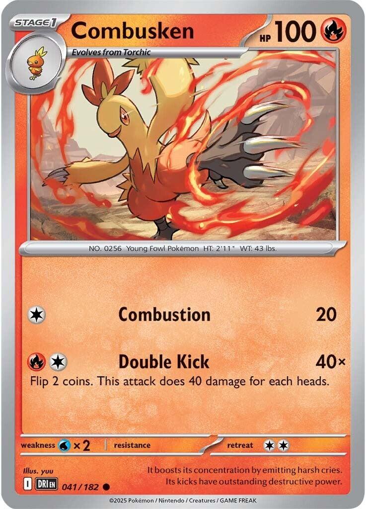 Combusken (041/182) [Scarlet & Violet: Destined Rivals] | Game Master's Emporium (The New GME)