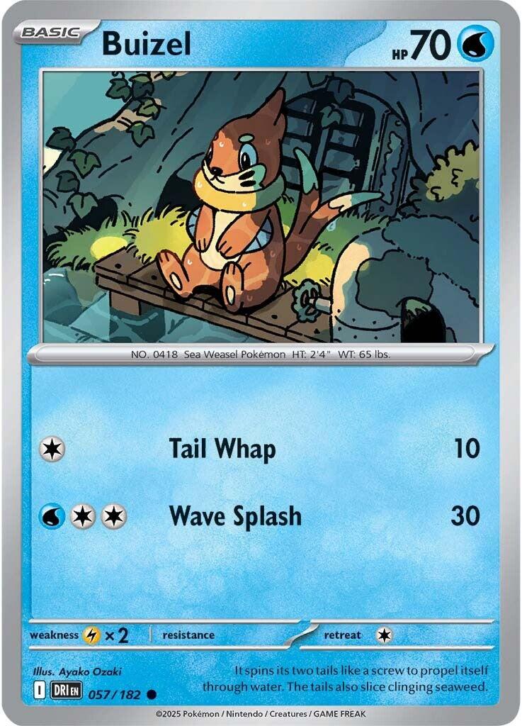 Buizel (057/182) [Scarlet & Violet: Destined Rivals] | Game Master's Emporium (The New GME)