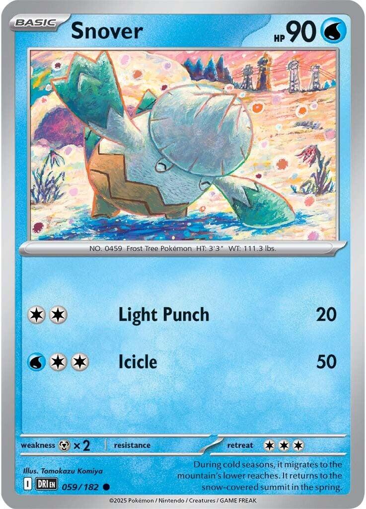 Snover (059/182) [Scarlet & Violet: Destined Rivals] | Game Master's Emporium (The New GME)