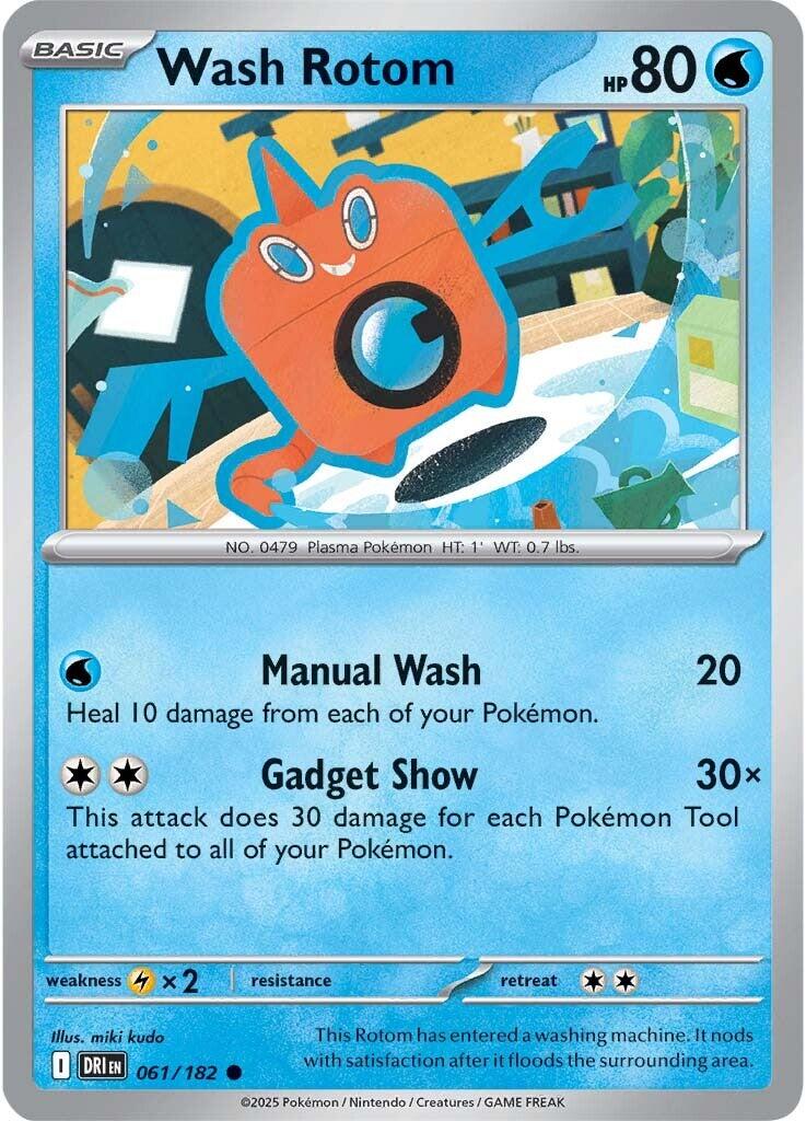 Wash Rotom (061/182) [Scarlet & Violet: Destined Rivals] | Game Master's Emporium (The New GME)