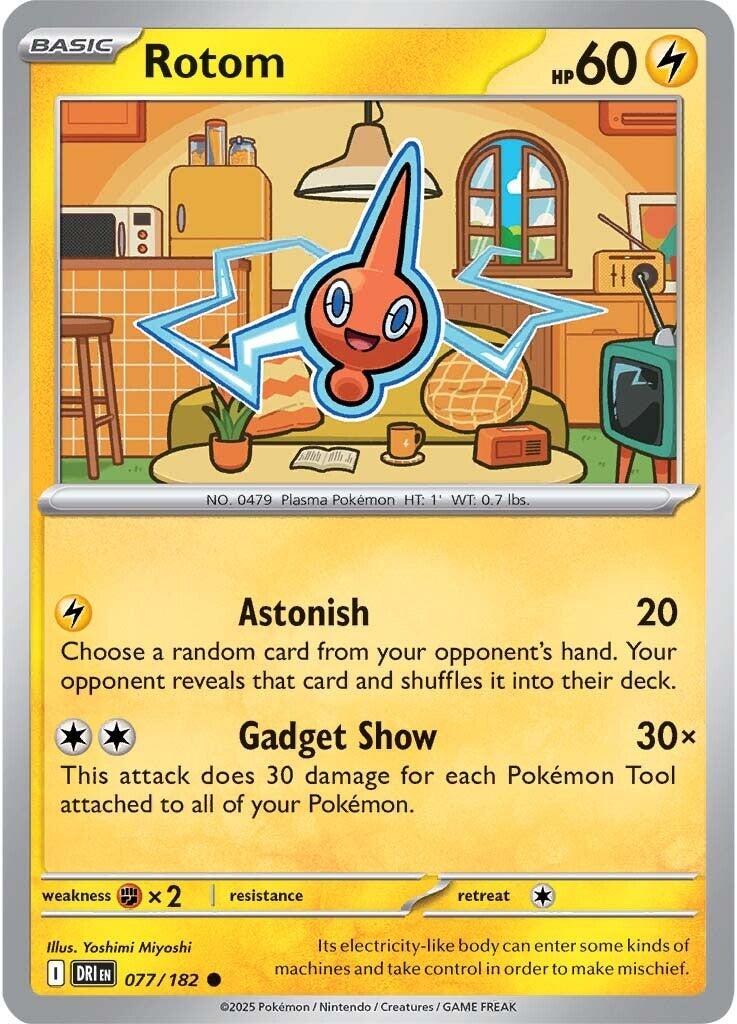Rotom (077/182) [Scarlet & Violet: Destined Rivals] | Game Master's Emporium (The New GME)