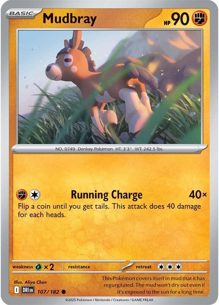 Mudbray (107/182) [Scarlet & Violet: Destined Rivals] | Game Master's Emporium (The New GME)