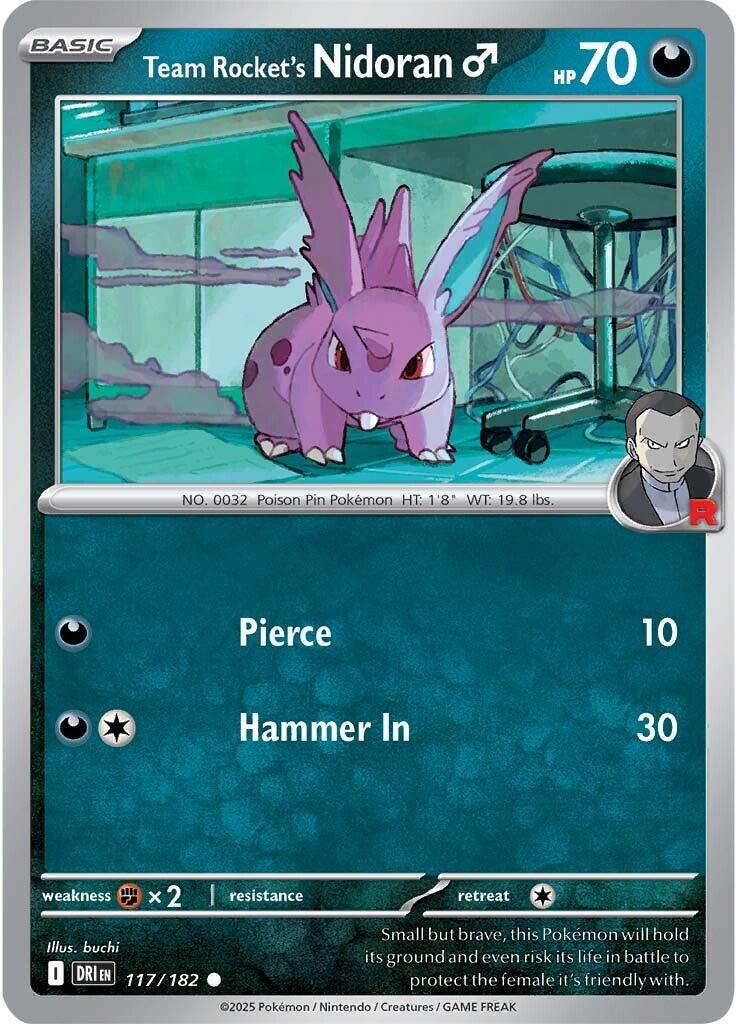 Team Rocket's Nidorand (117/182) [Scarlet & Violet: Destined Rivals] | Game Master's Emporium (The New GME)