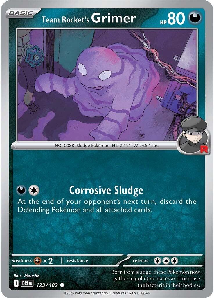 Team Rocket's Grimer (123/182) [Scarlet & Violet: Destined Rivals] | Game Master's Emporium (The New GME)