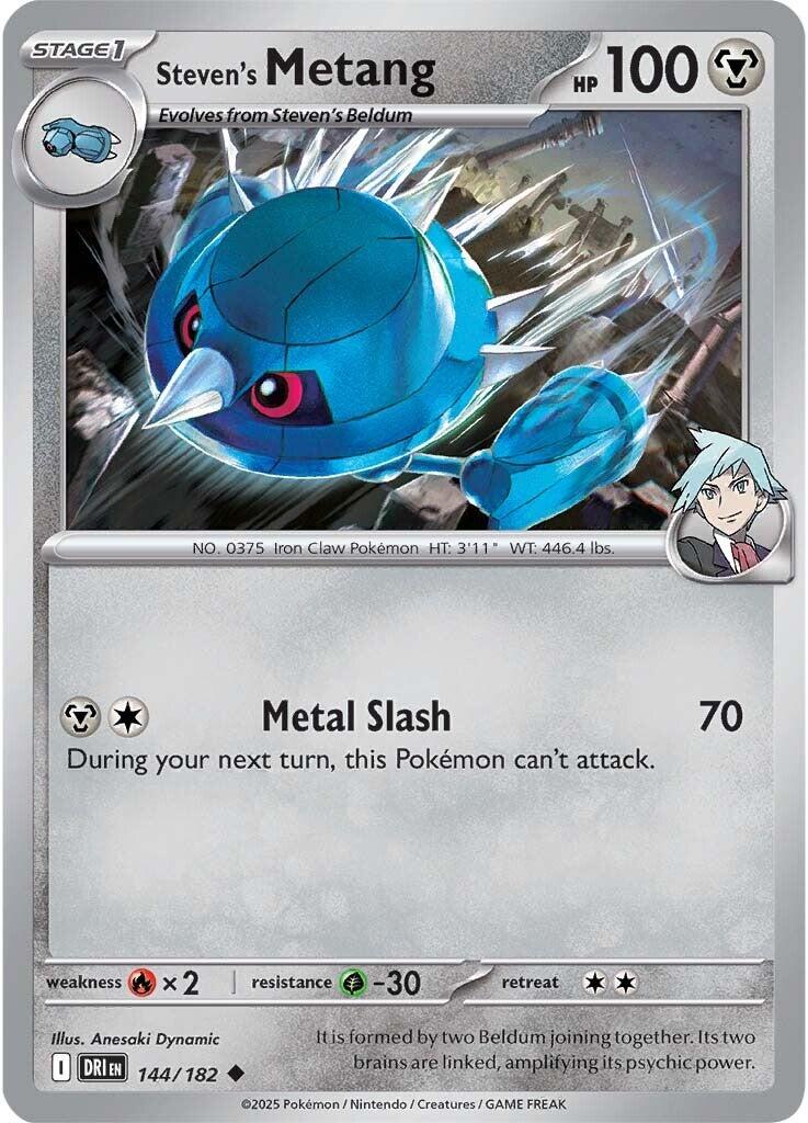 Steven's Metang (144/182) [Scarlet & Violet: Destined Rivals] | Game Master's Emporium (The New GME)