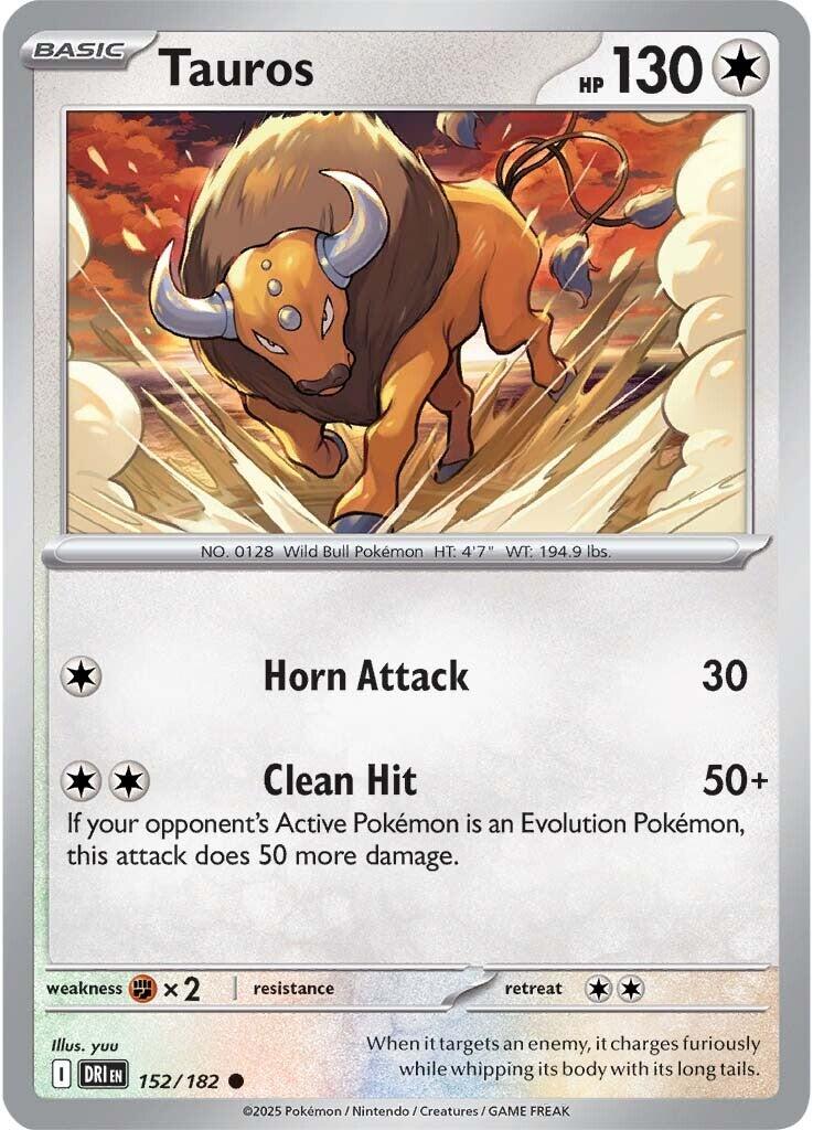 Tauros (152/182) [Scarlet & Violet: Destined Rivals] | Game Master's Emporium (The New GME)