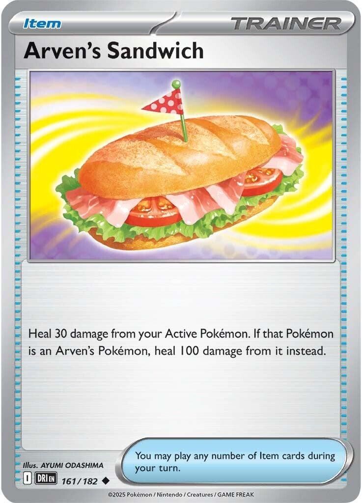 Arven's Sandwich (161/182) [Scarlet & Violet: Destined Rivals] | Game Master's Emporium (The New GME)