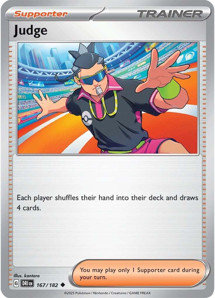 Judge (167/182) [Scarlet & Violet: Destined Rivals] | Game Master's Emporium (The New GME)