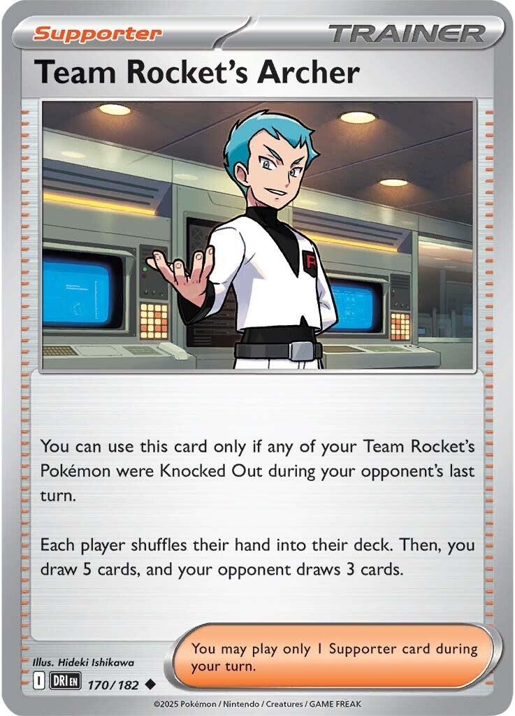 Team Rocket's Archer (170/182) [Scarlet & Violet: Destined Rivals] | Game Master's Emporium (The New GME)
