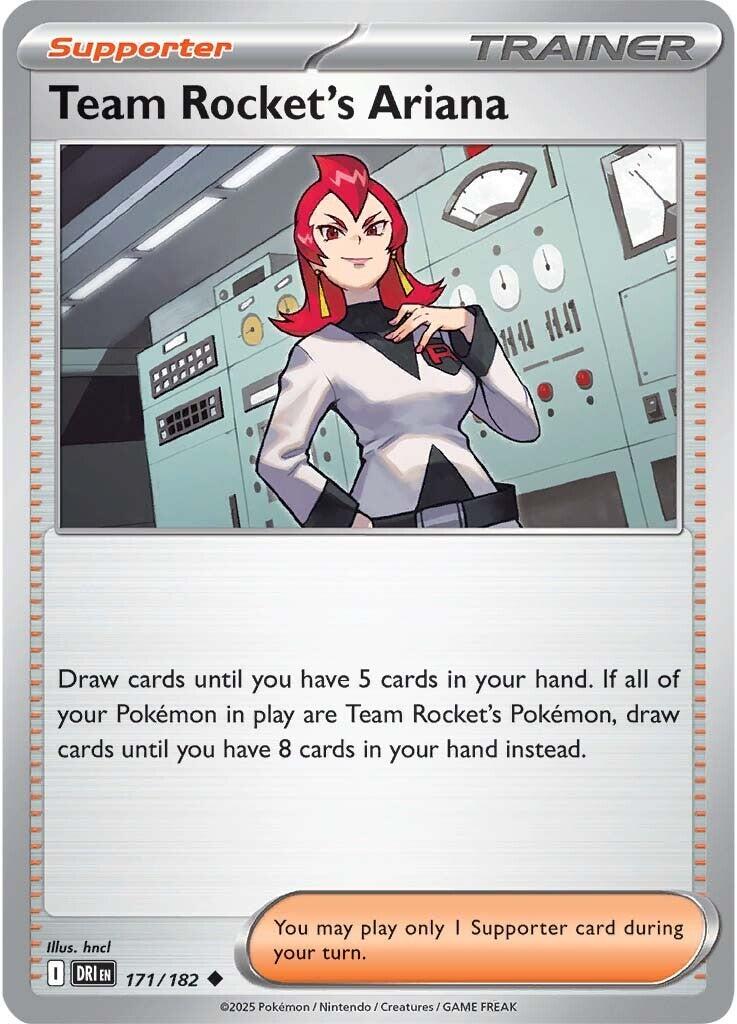 Team Rocket's Ariana (171/182) [Scarlet & Violet: Destined Rivals] | Game Master's Emporium (The New GME)