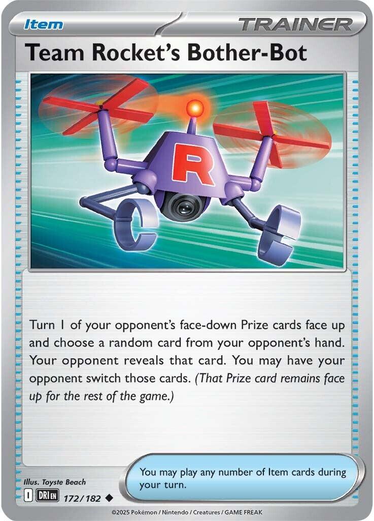 Team Rocket's Bother-Bot (172/182) [Scarlet & Violet: Destined Rivals] | Game Master's Emporium (The New GME)