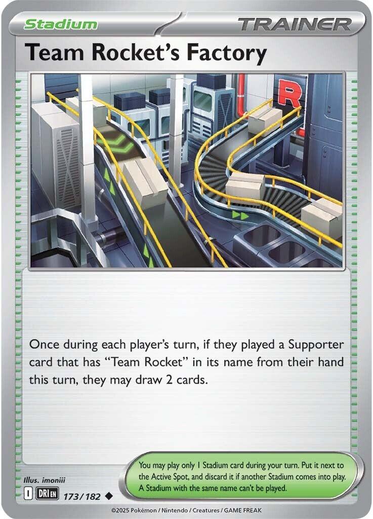 Team Rocket's Factory (173/182) [Scarlet & Violet: Destined Rivals] | Game Master's Emporium (The New GME)