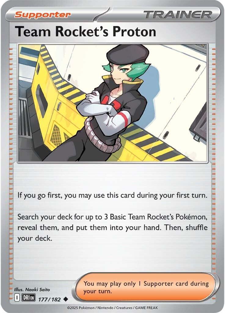 Team Rocket's Proton (177/182) [Scarlet & Violet: Destined Rivals] | Game Master's Emporium (The New GME)