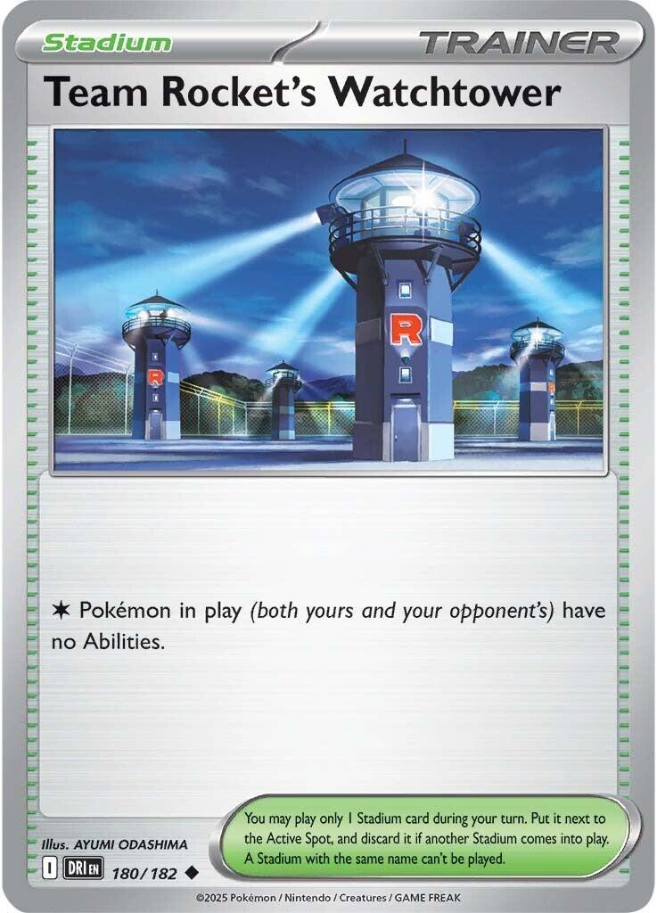 Team Rocket's Watchtower (180/182) [Scarlet & Violet: Destined Rivals] | Game Master's Emporium (The New GME)