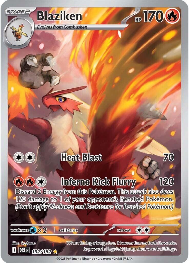 Blaziken (192/182) [Scarlet & Violet: Destined Rivals] | Game Master's Emporium (The New GME)