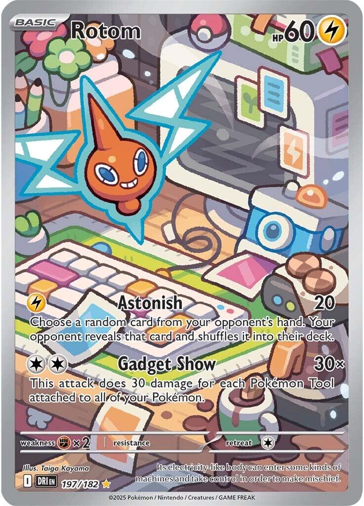 Rotom (197/182) [Scarlet & Violet: Destined Rivals] | Game Master's Emporium (The New GME)