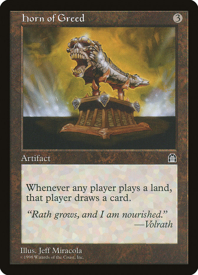 Horn of Greed [Stronghold] | Game Master's Emporium (The New GME)